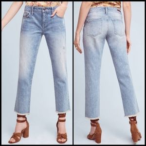 Anthropologie Light Blue Boyfriend Jeans